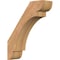 Ekena Millwork 5 1/2"W x 18"D x 22"H Olympic Smooth Knee Brace, Western Red Cedar BRC06X18X22OLY00SWR - alternate 1